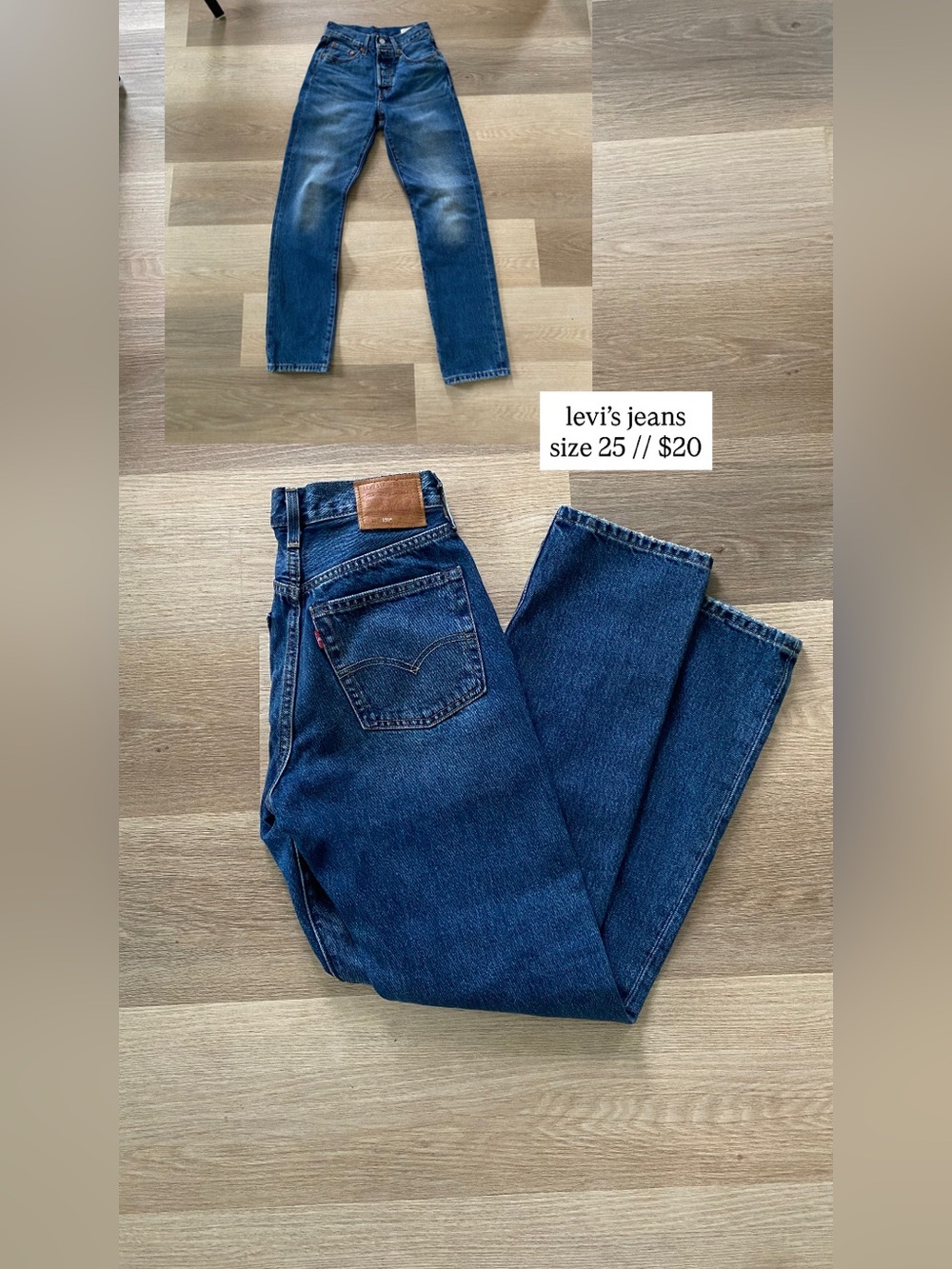 levi’s jeans size 25